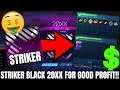 BUYING STRIKER BLACK 20XX FOR GOOD PROFIT!! (Rocket League Rich Trading Montage EP 189)