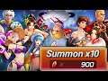 Doing 167 Summons of the Summer & Winter Banner in King of Fighters ALLSTAR