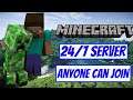 FaceCam!! Minecraft Live With Subscribers | Minecraft 24/7 Server | Java And Pe Can Join