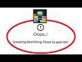 Fix Dropdom Oops Something Went Wrong Error Please Try Again Later Problem Solved