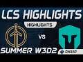 GG vs IMT Highlights LCS Summer 2020 W3D2 Golden Guardians vs Immortals by Onivia