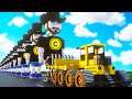 I Destroyed the Ctop Army with a Massive Shredder Bulldozer in Teardown!