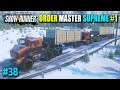 Kamaz & Derry Longhorn Truck on Order Master Supreme Mission #1 - Snowrunner Part 38