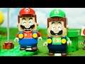 LEGO Super Mario stopmotion anime!「 Happy birthday Lego Luigi」 レゴ スーパーマリオ！「ハッピーバースデーレゴルイージ」