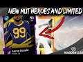 NEW MUT HEROES AND LTD AARON DONALD! PACKS PACKS PACK! MADDEN 20 ULTIMATE TEAM