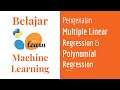 SKLearn 08 | Multiple Linear Regression & Polynomial Regression | Belajar Machine Learning Dasar