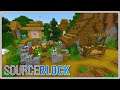 SourceBlock: Episode 23 - SMALL BEEKEEPER HOUSE!!! [Minecraft 1.15 Survival Multiplayer]