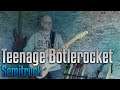 Teenage Bottlerocket - Semitruck guitar cover and lyrics video