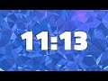 11 MINUTES AND 13 SECONDS TIMER COUNTDOWN [673 seconds - 11:13]