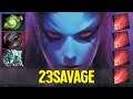 23savage Queen of Pain Rank 4 Immortal Full Match  | Dota 2 Pro Gameplay