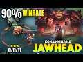90% WINRATE  !! JAWHEAD MOBILE LEGENDS, GAMEPLAY, BEST BUILD 2021 BY TOP GLOBAL