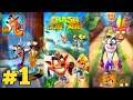 Crash Bandicoot: On the Run! | Crash Bandicoot On the Run Walkthrough Gameplay FHD Part 1