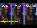 Cyberpunk 2077 – PC Extended Graphics Comparison (All Settings compared | No RayTracing)