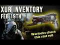 Destiny 2 - Where is Xur - Feb 19th - Xur Location & Inventory - Crimson