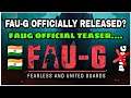 FAUG OFFICIAL RELEASED? FAUG Official teaser.. Pubg will come back? 😔