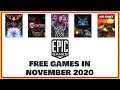 FREE GAMES from Epic Store IN NOVEMBER 2020