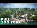 Full Zoo Tour Season 3! Planet Zoo Walkthrough Tour - Tropical Zoo