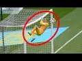 GYMNASTIC GOALKEEPER SAVES IN FOOTBALL (how is this possible?)