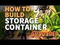 How to build Storage Container Basket/Chest Grounded