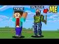 I Joined a Minecraft Server as NIGHTMARE BALDI and TROLLED my Best Friends! (Minecraft Prank)
