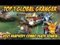 Insane Demage RHAPSODY Combo DEATH SONATA Top 1 Global Granger Mobile Legends