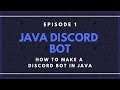Java Discord API(JDA) ep. 1 - How to Make a Discord Bot in Java