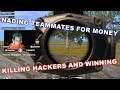 Killing Speed Hackers, Killing teammate for Money, Killing Squad in PUBG PC in 1 Spray