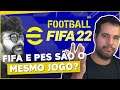 O FIFA 22 e o PES 2022 são o MESMO jogo? #shorts