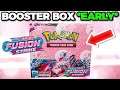 Opening Pokemon Fusion Strike Booster Box *EARLY*