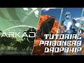 Planet Arkadia in Entropia Universe (on a Low Spec PC) Tutorial, Prisoners & Riding a Dropship!