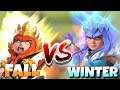 QUEEN DEATH BATTLE!! "Clash Of Clans" Troll & PRO attack!
