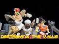 SH Figuarts Dragon Ball Z Recoome, Jeice, And Goku Figures - Destroying The Value