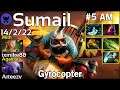 Sumail [EG] plays Gyrocopter!!! Dota 2 7.22