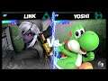 Super Smash Bros Ultimate Amiibo Fights  – Request #19258 Dark Link vs Yoshi
