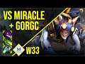 w33 - Meepo | vs Miracle + Gorgc | Dota 2 Pro Players Gameplay | Spotnet Dota 2