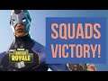 A CHEEKY LIL SQUADS WIN! FORTNITE BATTLE ROYALE! LIVE! :)