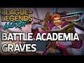 Battle Academia Graves Gameplay | League of Legends : Wild Rift