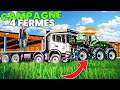 VISITE DES AUTRES FERMES - Campagne des 4 Fermes #2 (Farming Simulator 19)