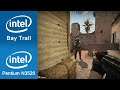 Counter-Strike Global Offensive Gameplay Intel HD Graphics Bay Trail + Intel Pentium N3520