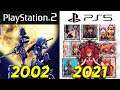 Evolution of KINGDOM HEARTS PlayStation Games (2002-2021)