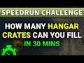 GTA 5 How Many Hangar Crates Can You Grind In 30 Minutes? | GTA ONLINE SPEEDRUN CHALLENGE