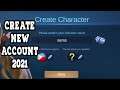 How To Create New Account And Smurf Account In  Mobile Legends Bang Bang 2021