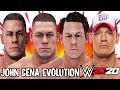 John Cena Ratings and Face Evolution (WWE HCTP - WWE 2K20)