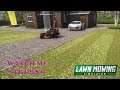 Lawn Mowing Simulator Ep 3     Kiss My Grass is moving to a new HQ, twice and some lawn striping