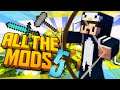 Minecraft All the Mods 5 - BOW OF WEAPON PROJECTILES #11 (Modded Minecraft)