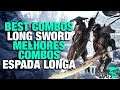 Monster Hunter World Iceborne | BEST Combos Long Sword, Melhores Combos da Espada Longa!