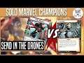 Ms. Marvel vs A Drone Army | SOLO MARVEL CHAMPIONS: THE CARD GAME