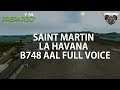 PMDG 747 800 Saint Marteen La Havana + Real Turbulence NA + paxc P3D 4.5