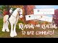 Reading and reacting to HATE comments | Star Stable Updates