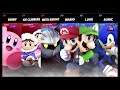 Super Smash Bros Ultimate Amiibo Fights – Request #17008 Team Stage Morph battle